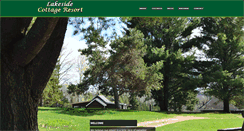 Desktop Screenshot of lakeside-cottages.on.ca